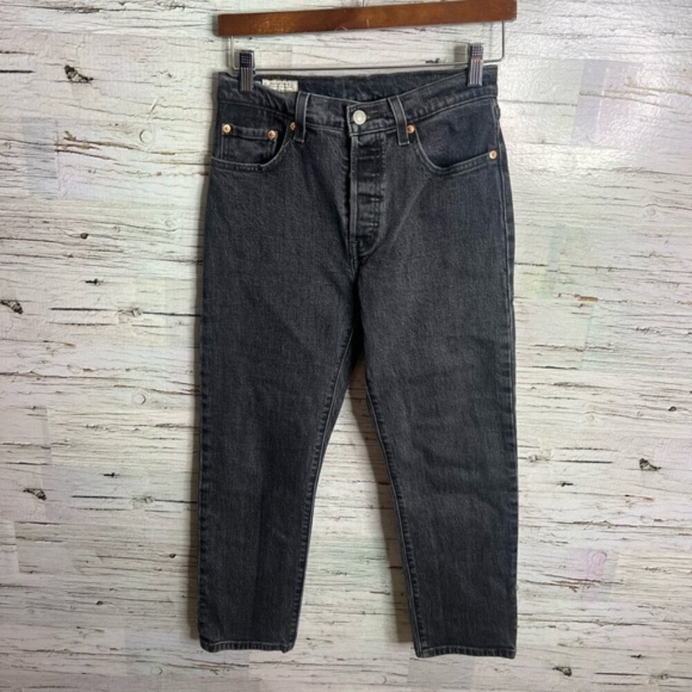 Levi's Women's High Rise Jeans in Charcoal